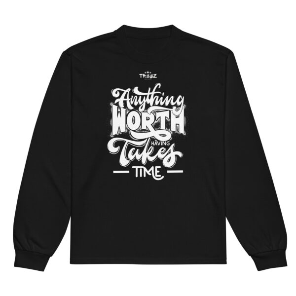 Premium heavyweight long sleeve shirt - Image 2