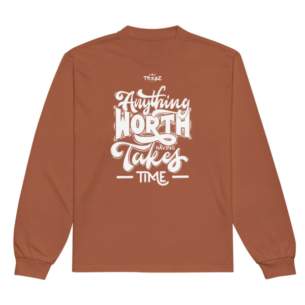 Premium heavyweight long sleeve shirt - Image 4